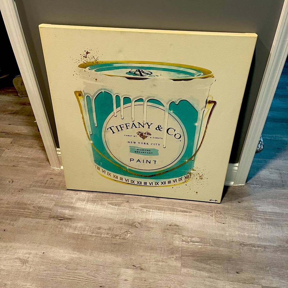 Tiffany & Co canvas print